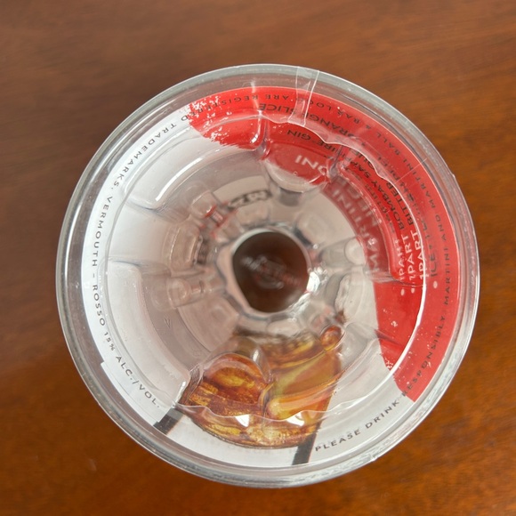 Six Martini & Rossi Promotional Advertising Collector Glasses Vermouth Barware - Picture 8 of 9